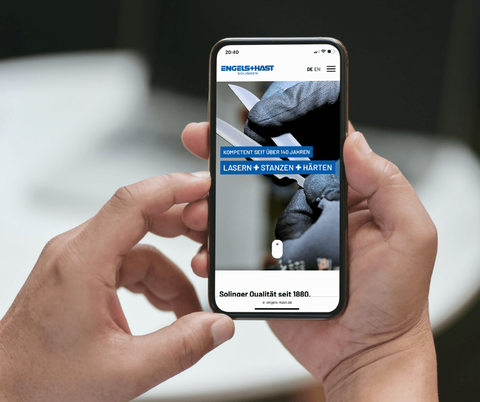 mobiles webdesign